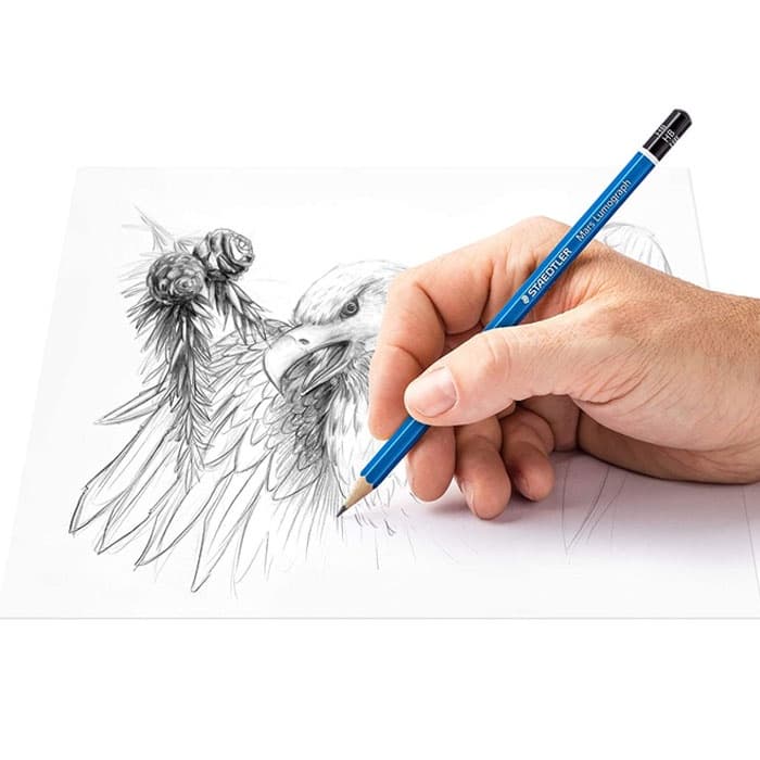 Staedtler ดินสอไม้ทําข้อสอบ Mars Lumograph 100 จำนวน 12 ด้าม รูปที่ 3
