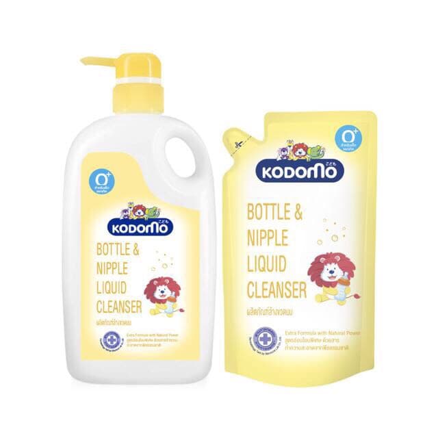 KODOMO น้ำยาล้างขวดนม 650-1ขวด/650มล. 1 ขวด+ชนิดถุงเติม 600 มล. 1 ถุง หรือ1ขวด650 G17XX31 รูปที่ 3