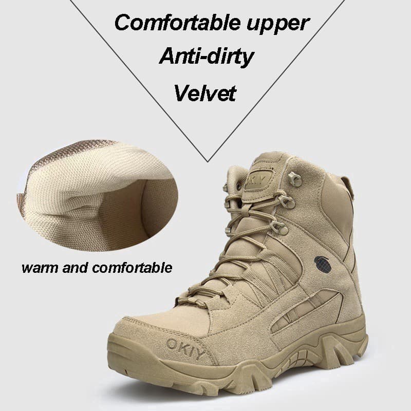 ไทยแลนด์ แทคติคอล รองเท้า สตรอง แกร่งทนทาน ใหม่ล่าสุด Size39-46 รูปที่ 2