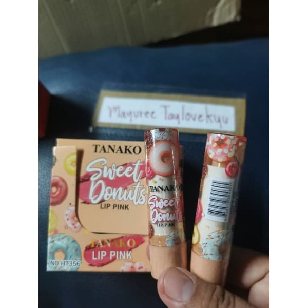 1 แท่ง ลิปมันเปลี่ยนสี ฮาซายา Hasaya / ทานาโกะ Tanako อะโวคาโด / Donut / แตงโม ว่านหางจระเข้ ลิปบาล์ม​ lip รูปที่ 7