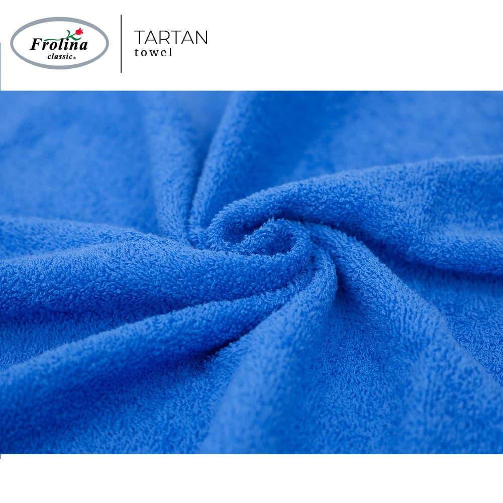 Frolina ผ้าขนหนูเช็ดผม ขนาด 15x30 นิ้ว Set 2 ผืน รุ่น Tartan รูปที่ 7