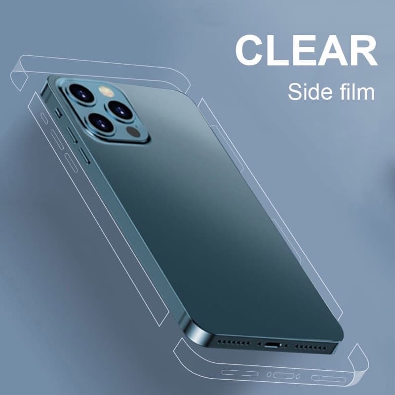 ฟิล์มกันรอย ขอบข้าง สำหรับไอโฟน for iPhone 13 pro max iPhone12ProMax สำหรับiPhone 12Pro i12 mini ฟิล์มขอบข้าง รูปที่ 2