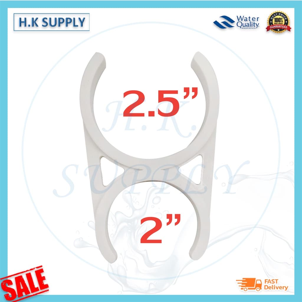 คลิปก้ามปู เครื่องกรองน้ำ 2" 2.5" 2x2" 2x2.5" 2.5x2.5" 3.5x2" 3x2" อุปกรณ์เสริม clip ราคาต่อชิ้น ก้ามปู อะไหล่ รูปที่ 5