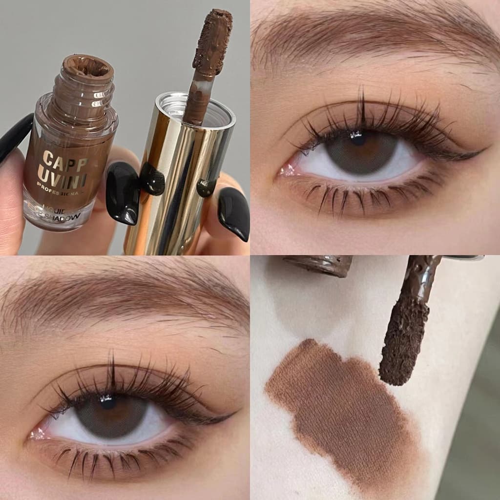 มาใหม่Cappuvini อายแชโดว์แบบน้ำ เนื้อแมตต์ สีสวย ติดทน กันน้ำ 7 สี รูปที่ 1