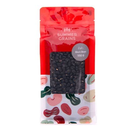 ถั่วดำ Black Bean NON-GMO 500-1000g จาก SummerGrains รูปที่ 1