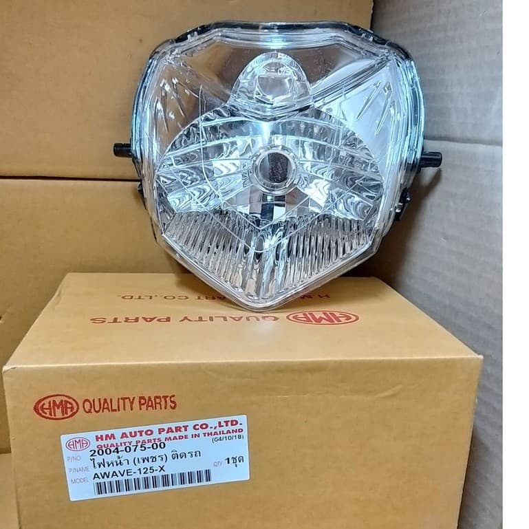 ไฟหน้า เพชร WAVE 100-X, WAVE 125-X # 2004-075-00 รูปที่ 3