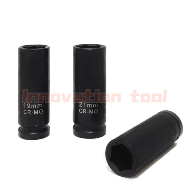 ลูกบล็อกลม ถอดล้อเเม็ก บล็อกขันล้อ รถยนต์ ขนาด1/2 17-19-21mm รูปที่ 1