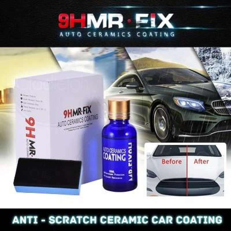 MR FIX เคลือบแก้วแท้ ความกระด้าง 9H แข็งเป็นผลึกแก้วใส 100% แร่ควอตซ์นำเข้าจาก รุ่น PURE AUTO รูปที่ 2
