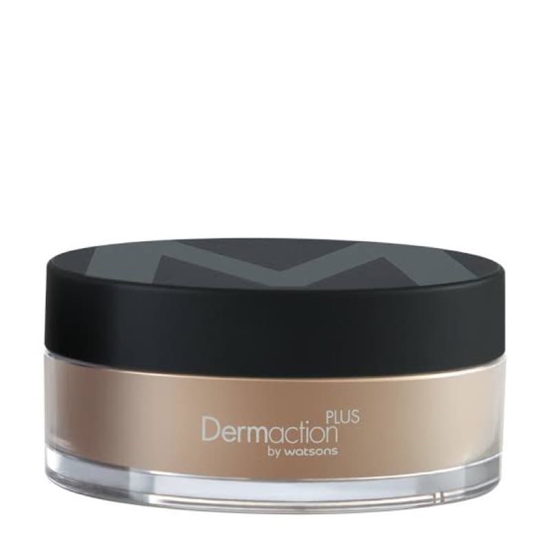 DERMACTION PLUS BY WATSONS Pour Homme Men’s Perfect Translucent Loose Powder 14g แป้งฝุ่นคุมมันเนื้อบางเบาสำหรับผู้ชาย รูปที่ 6