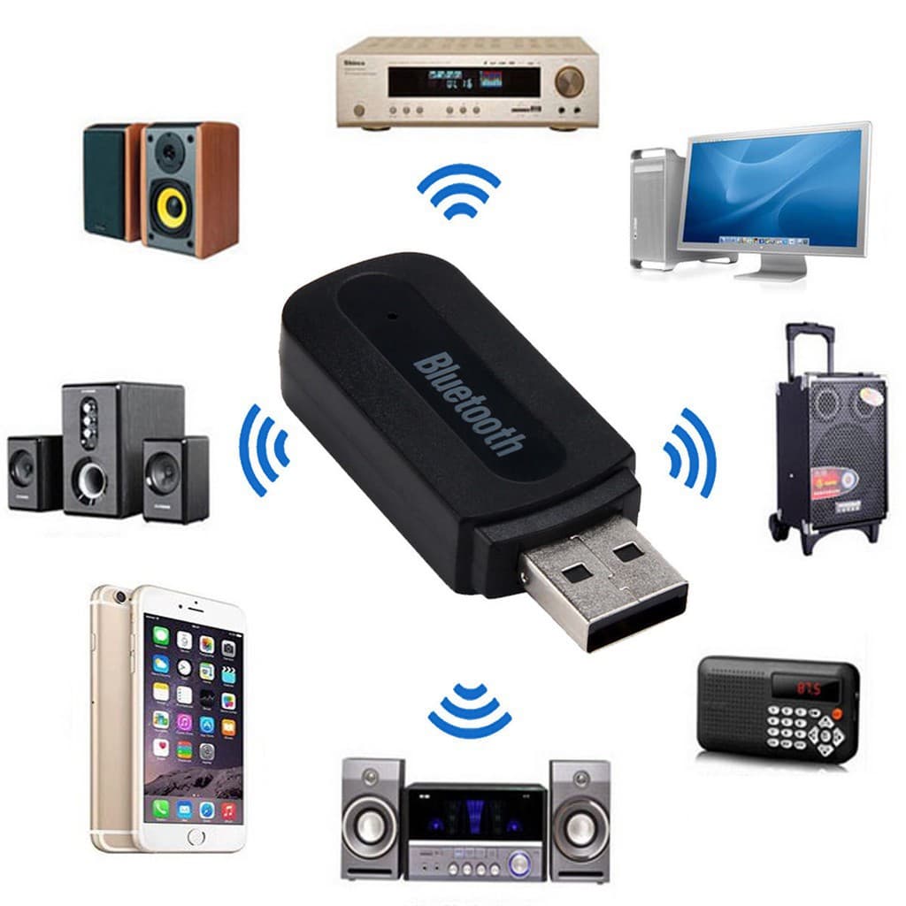 บลูทูธมิวสิค BT-163 USB Bluetooth Audio Music Wireless Receiver Adapter 3.5mm Stereo Audio รูปที่ 8