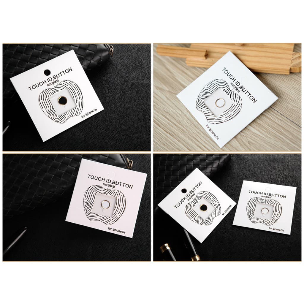 ตัวครอบถนอมปุ่มโฮม ซื้อ 3 ฟรี 1 Iphone แบบสแกนลายนิ้วมือได้ เรียบหรู สไตล์ Minimalist By MUISUNGSHOP รูปที่ 8