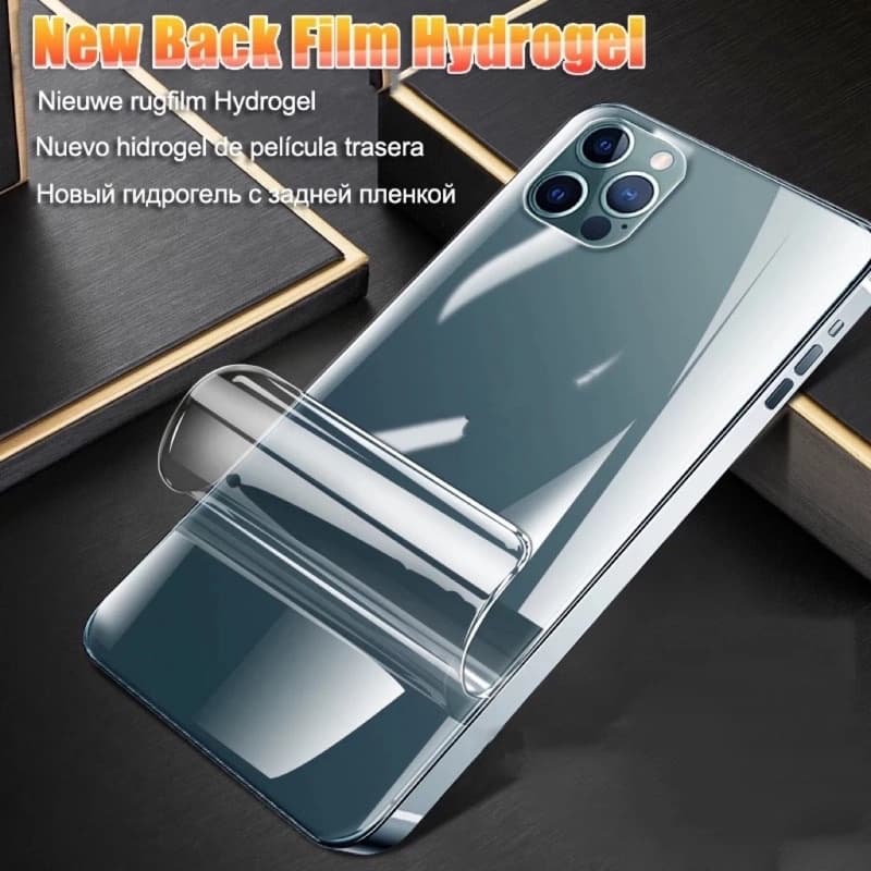 ฟิล์มหลังTPU HD สำหรับ iPhone 11 17 16 13 12 15 14 Pro Max 11 12 13 14 15 Pro 15 14 plusไอโฟน 11 12 XR XS X รูปที่ 6