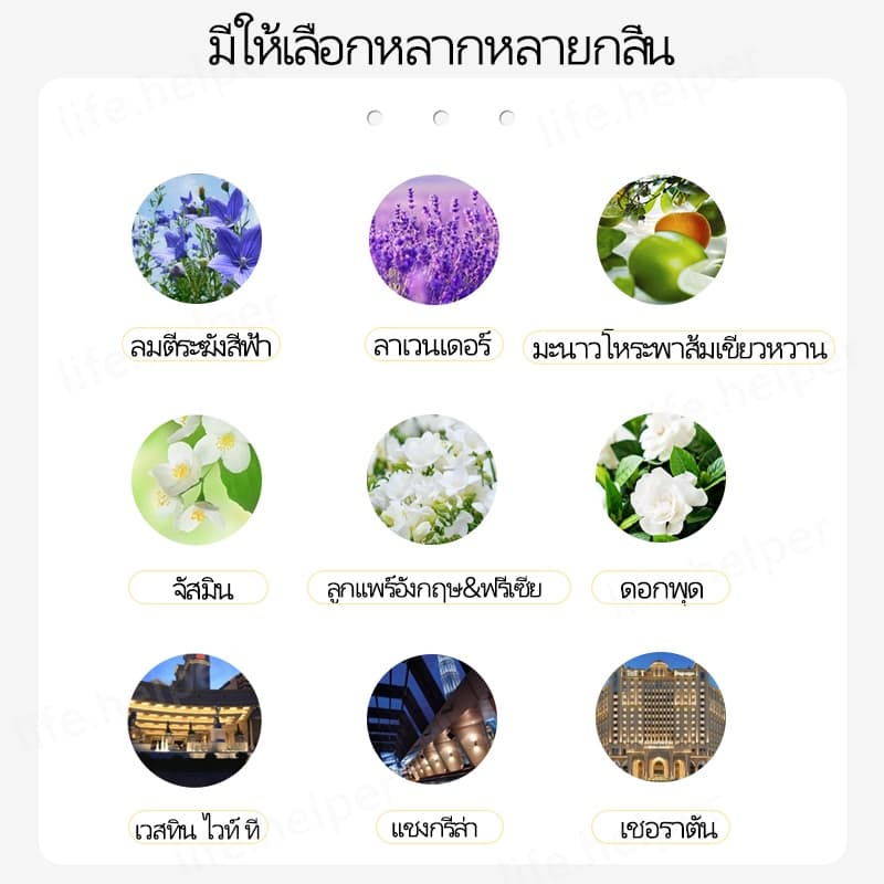 น้ำมันหอมระเหย 100 มล กลิ่นธรรมชาติ น้ำยาหอมระเหย บริสุทธิ์ 100% สสารสกัดจากธรรมชาติ กลิ่นหอมแรงขึ้น 24% รูปที่ 8