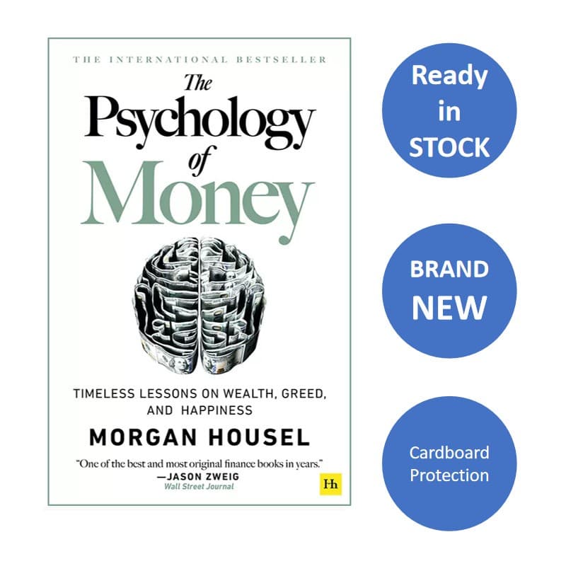 The Psychology of Money Timeless Lessons on Wealth, Greed, and Happiness English Paperback Book รูปที่ 1