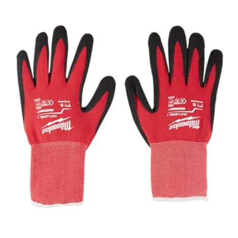 ถุงมือเซฟตี้ Milwaukee Dipped Gloves Cut 1 มีให้เลือก 8"/M,9"/L รูปที่ 2