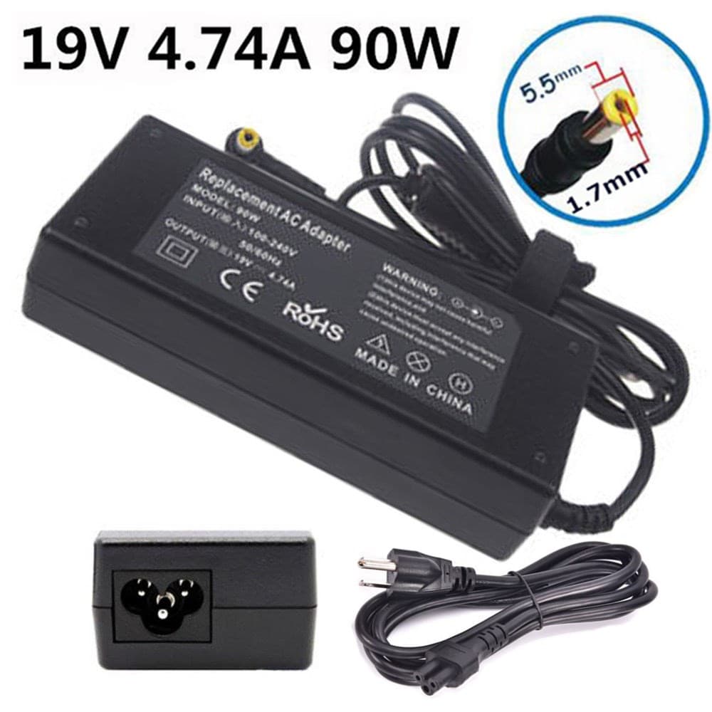 OEM Acer Adapter For Acer Aspire 4752 19V 4.74A 90W 5.5x1.7mm รูปที่ 1