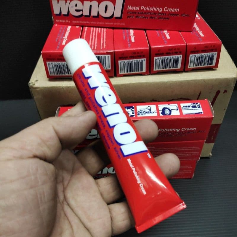 วีนอลครีมขัดโลหะ wenolเเท้100%ขนาด50g รูปที่ 5