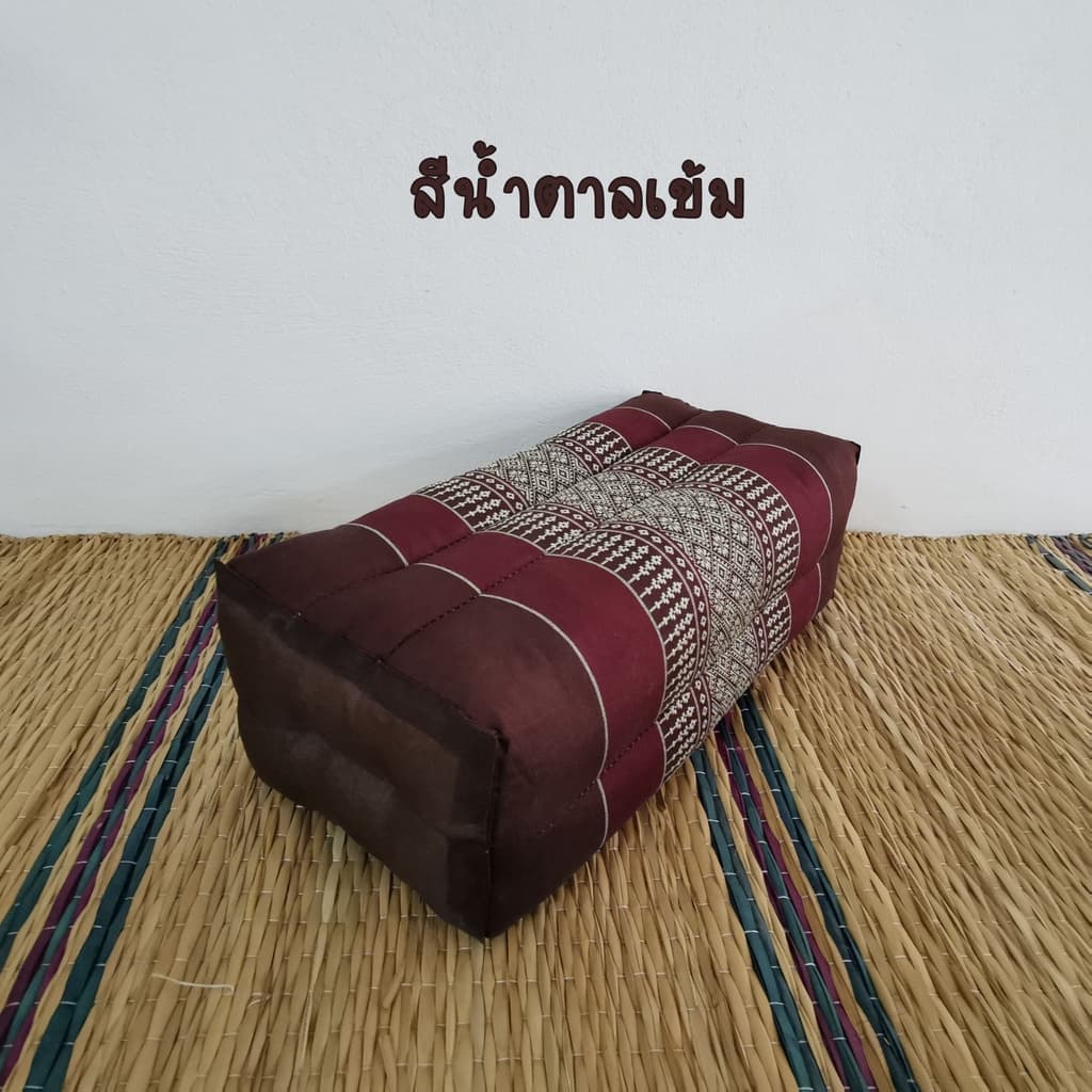 หมอนขิด หมอนขิดนุ่น ลายขิด ยัดแน่นๆ ยัดด้วยใยนุ่นธรรมชาติ 100 % รูปที่ 8