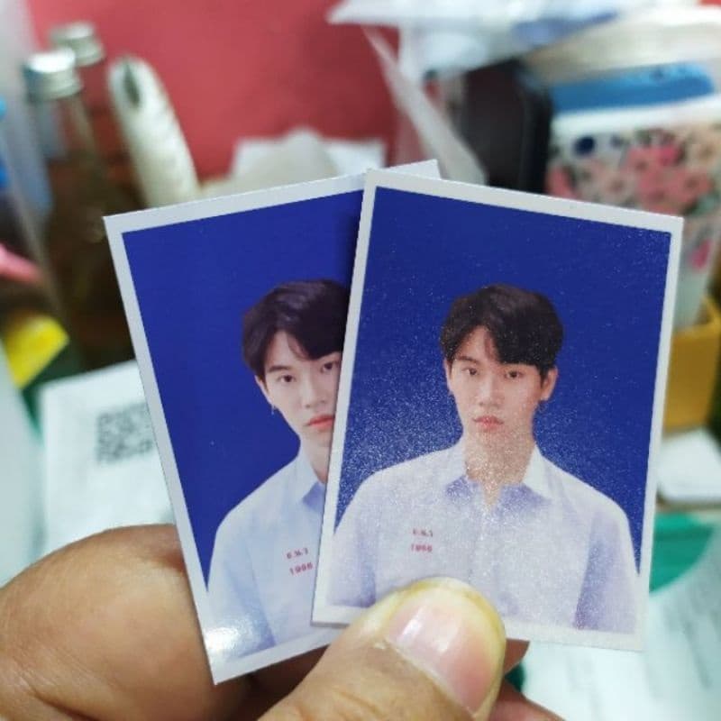 รูปติดบัตร 1 นิ้ว : 1.5 นิ้ว : 2 นิ้ว นักเรียน/สมัครงาน/ไอดอล ขั้นต่ำ10 ใบ คละลายได้ รูปที่ 8