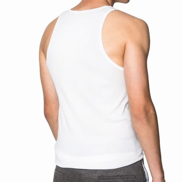 Pierre Cardin เสื้อกล้ามผ้า Cotton PV-505 1ตัว มีให้เลือก 2 สี ขาว ดำ รูปที่ 3
