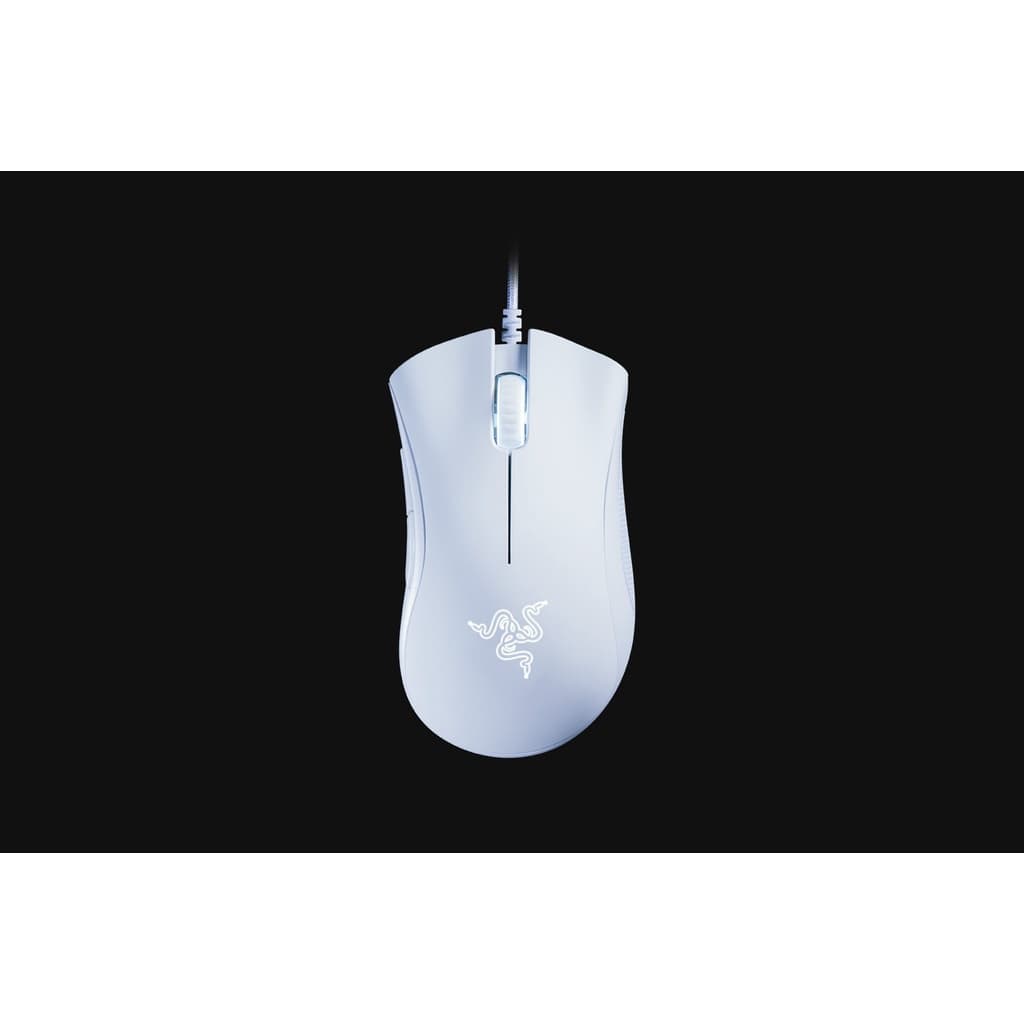 เมาส์ RAZER DEATHADDER ESSENTIAL Black/White เมาส์เกมมิ่ง เรเซอร์ มาโคร RGB รูปที่ 5