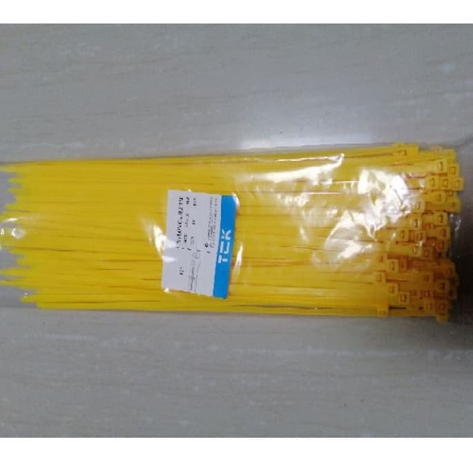 เคเบิ้ลไทร์ 12นิ้ว สี​ขาว​สีดำ สายรัดพลาสติก cabletie ถุงละ100เส้น รูปที่ 4