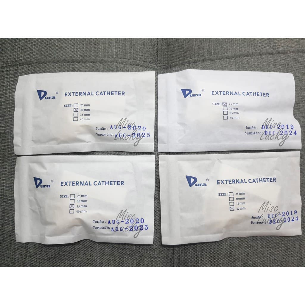 ถุงคอนด้อม Condom Bag มีหลายขนาด จำนวน 10ชิ้น รูปที่ 1