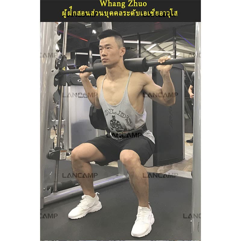 LANCAMP โฟมรองคอ ปลอกหุ้มแกนบาร์เบล JS151 โฟมหุ้มแกนบาร์เบล Barbell Shoulder PadBarbell Shoulder Pad รูปที่ 7