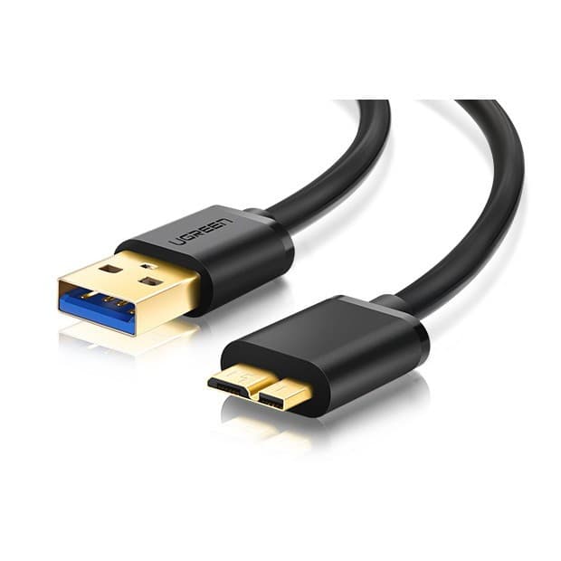 UGREEN รุ่น US130 สายเคเบิ้ล USB3.0 to Micro-B3.0 Gold-plated ความยาวสาย 0.25-2 เมตร รูปที่ 2
