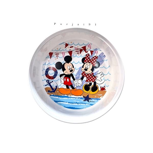 ขัน ขันพลาสติก ขันน้ำ 23 cm. Hippopo #1113-DN สีขาวมีลายลิขสิทธิ์แท้ Disney รูปที่ 9