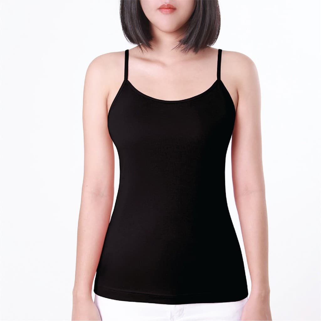 CHERILON EcoWear เชอรีล่อน เสื้อสายเดี่ยว สายเดี่ยว ผ้านุ่มมาก เย็นสบาย ระบายอากาศดี สายบ่าปรับได้ NIC-BSVRY1 NIC-BSVRY3 รูปที่ 5
