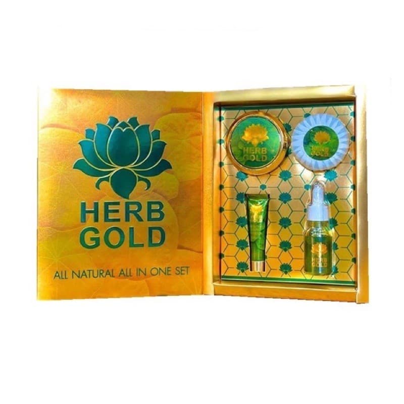 เฮิร์บโกล์ด ชุดอภิมหาโชค ชุดใหญ่ Herb Gold Set แพคเกจใหม่ รูปที่ 1