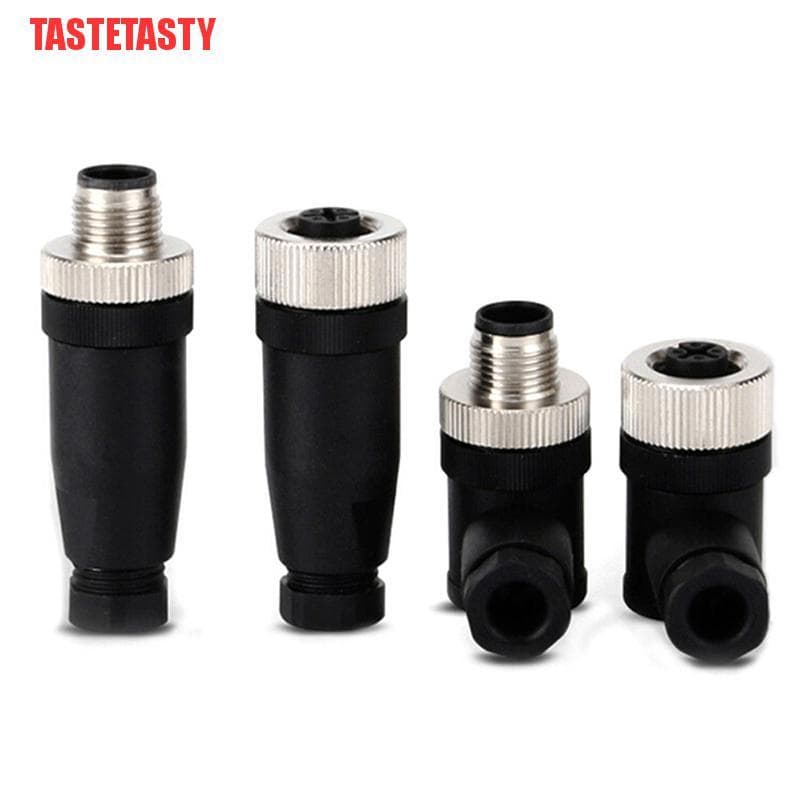 Tastetasty Sensor Connector M12 3 4 5 Pin ชายหญิงมุมขวา 1 ชิ้น รูปที่ 2