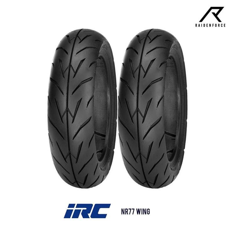 ยาง Yamaha Grand Filano คู่หน้าหลัง 110/70ขอบ12 110/70-12 ยี่ห้อ IRC ลาย PREMIUM WINGS ไม่ต้องใช้ยาใน) รูปที่ 7