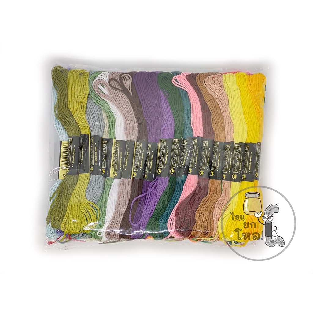 ไหมปักผ้า 50 ไจ 50สี ไหมปักครอสติช รูปที่ 4
