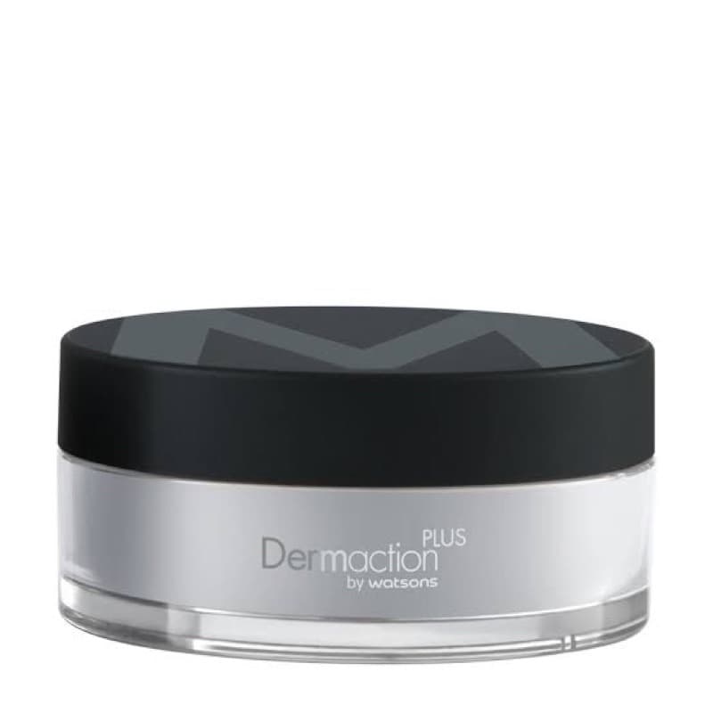 DERMACTION PLUS BY WATSONS Pour Homme Men’s Perfect Translucent Loose Powder 14g แป้งฝุ่นคุมมันเนื้อบางเบาสำหรับผู้ชาย รูปที่ 7