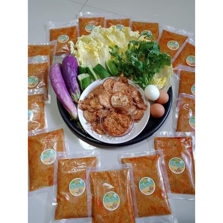 น้ำพริกมันปู น้ำพริก มันปูม้า อร่อย หอม เครื่องแน่น ไม่เลี่ยน ไม่จกตา ข รูปที่ 6