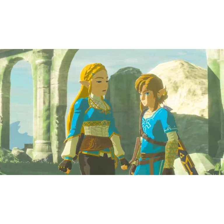 The Legend of Zelda Breath of the Wild แผ่น Nintendo Switch 2 Games รูปที่ 5