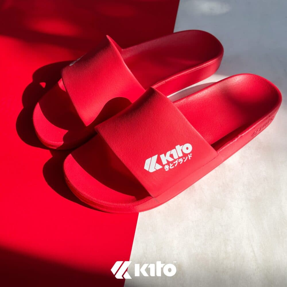 ส่งทันที 2 ชม. Kito รองเท้าแตะแบบสวมกีโต้ รุ่น AH98 ใส่สบาย นุ่ม Size36-43 รูปที่ 5