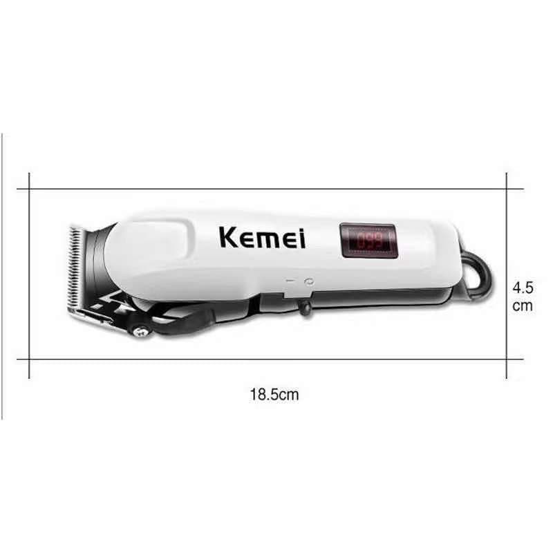 KEMEI ตัดผม KM-809A แบตเตอเลี่ยนตัดผม ปัตตาเลี่ยนตัดผม แบตเตอเลี่ยนไร้สาย รูปที่ 3