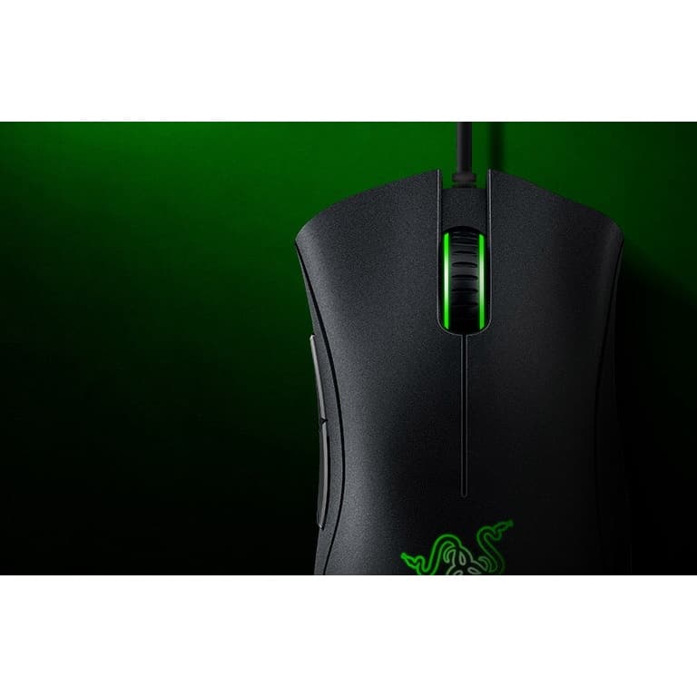 เมาส์ RAZER DEATHADDER ESSENTIAL Black/White เมาส์เกมมิ่ง เรเซอร์ มาโคร RGB รูปที่ 2