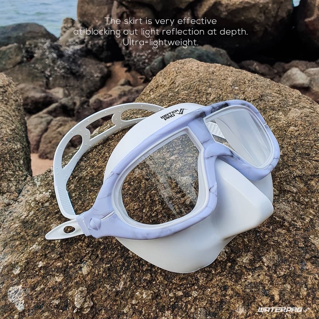 หน้ากากดำน้ำฟรีไดฟ์ – X-Two Mask แบรนด์ WATER PRO – Low Volume รูปที่ 3