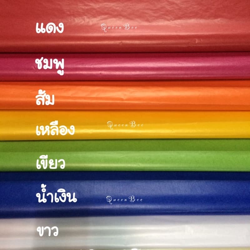 กระดาษแก้วขุ่น หรือ กระดาษแก้วว่าว ใช้รองขนมปุยฝ้าย ห่อท๊อฟฟี่ หรือใช้ทำพวงมโหตรได้ด้วยจ้า มีแบบ 12 แผ่น และ 20 แผ่น รูปที่ 2