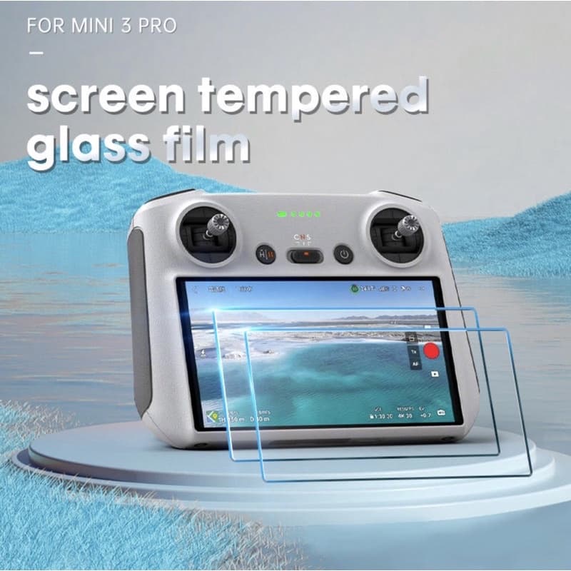 STARTRC 2pcs/pack HD Tempered Glass Screen Protector Film for รีโมท DJI RC /RC 2 Series รูปที่ 2