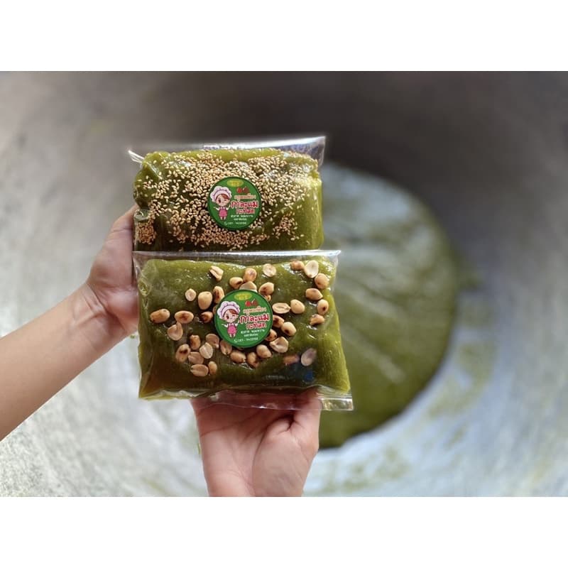 กาละแมกะทิสด รสใบเตย หอมหวานอร่อย สูตรโบราณแท้ๆ ต้นตำหรับกว่า 60 ปี รูปที่ 5