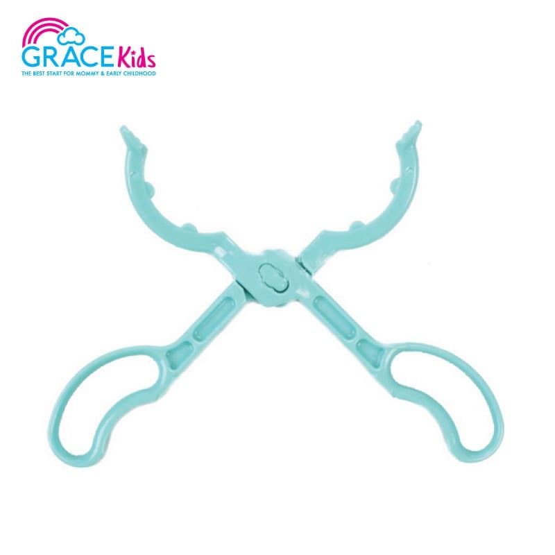 Grace Kids คีบขวดนมเด็ก ที่คีบขวดนมล้าง–นึ่ง | จับถนัดมือ ไม่ลื่น | ใช้ได้กับขวดนมทุกแบบ รูปที่ 4