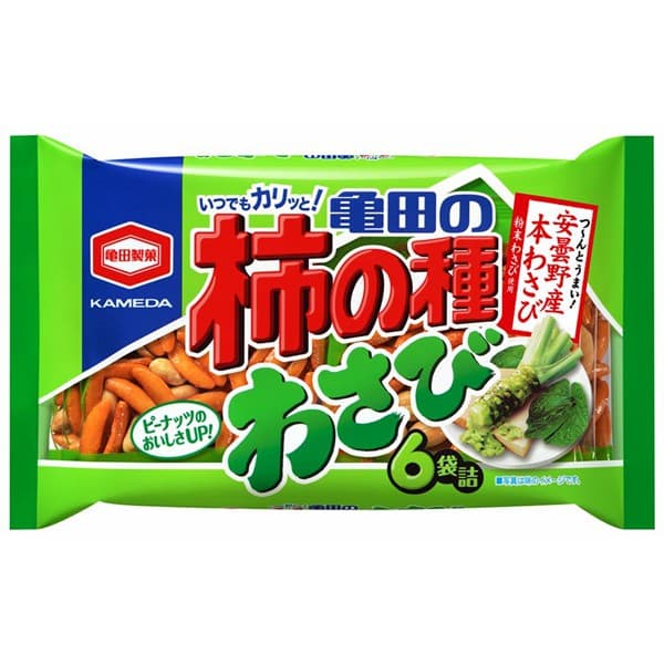 ขนมข้าวอบกรอบญี่ปุ่น KAMEDA Kaki no Tanerice snack ขนมข้าว คาคิโนะ ของว่าง คาเมดะ จากญี่ปุ่น รูปที่ 6