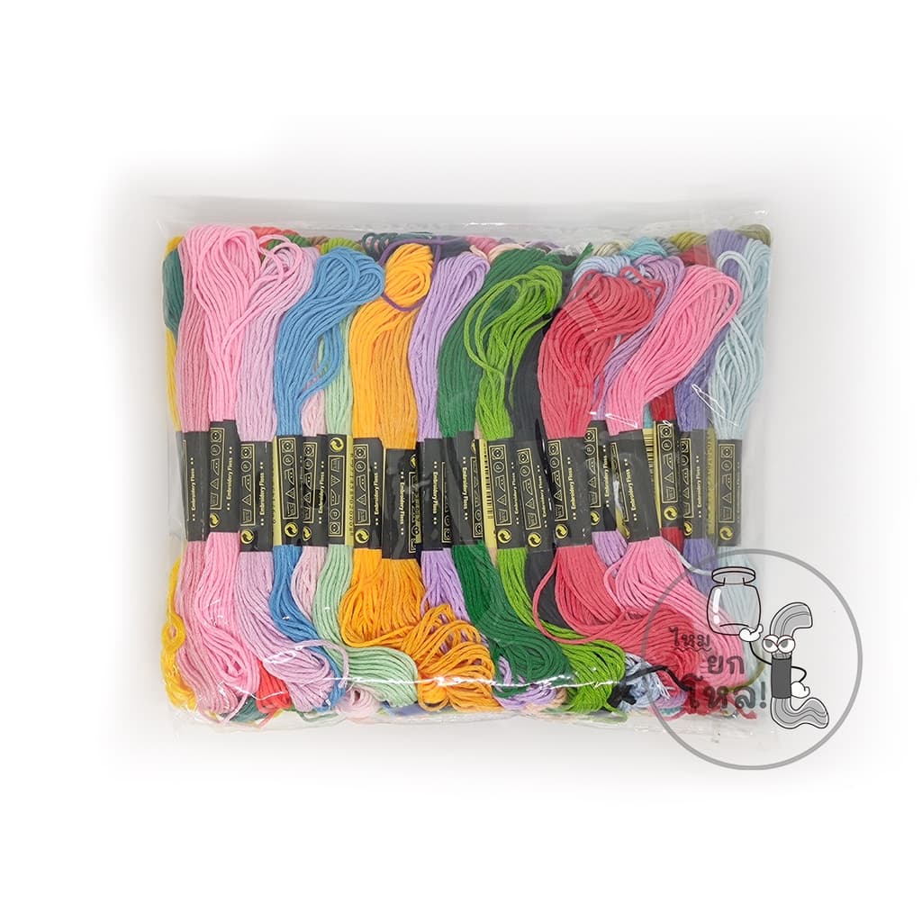 ไหมปักผ้า 50 ไจ 50สี ไหมปักครอสติช รูปที่ 3