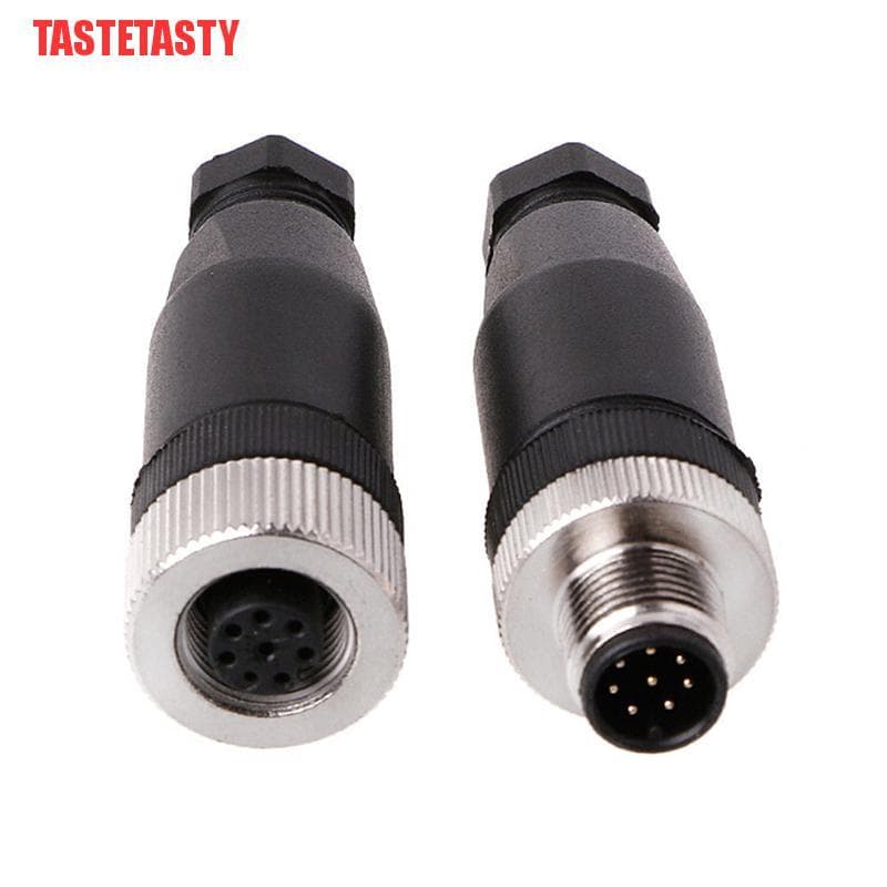 Tastetasty Sensor Connector M12 3 4 5 Pin ชายหญิงมุมขวา 1 ชิ้น รูปที่ 5