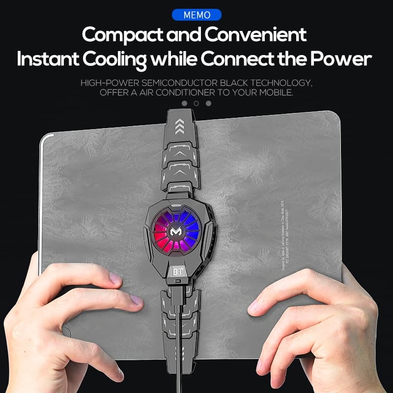 Tablet Cooler พัดลมระบายความร้อนสําหรับแท็บเล็ต ipad MEMO DL05 Tablet Cooler รูปที่ 1